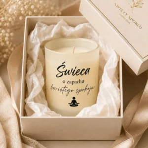 Świeca o zapachu świętego spokoju - prezent | AYORN - obrazek 6