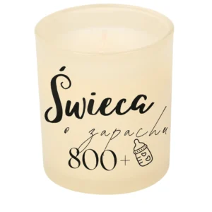Świeca o zapachu 800+ prezent na Baby Shower | AYORN